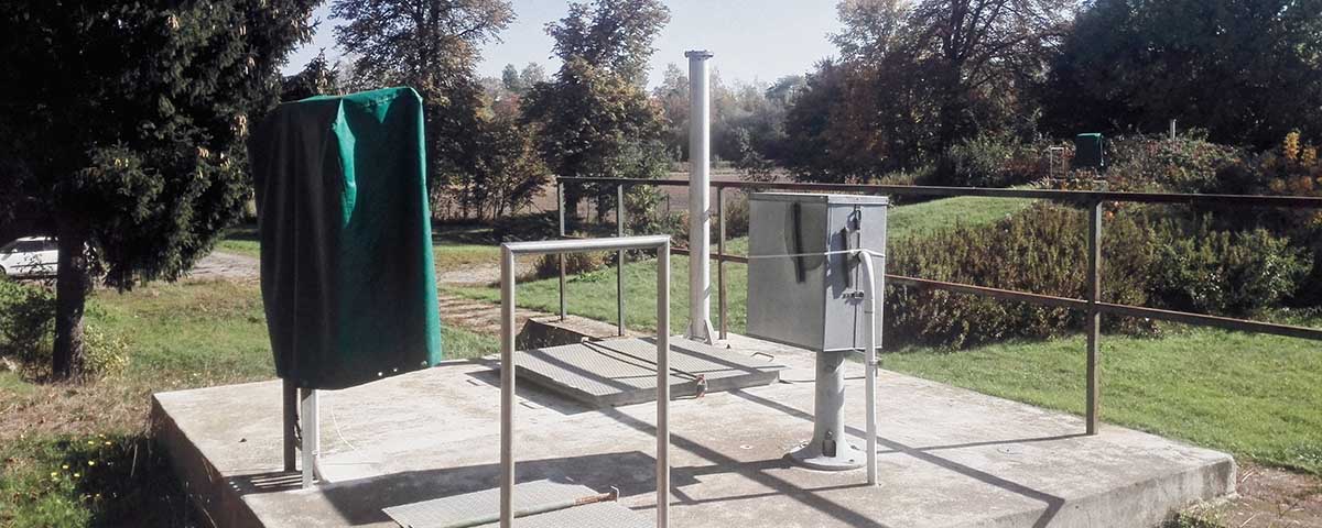 Detail of the head of abstraction borehole HV-5