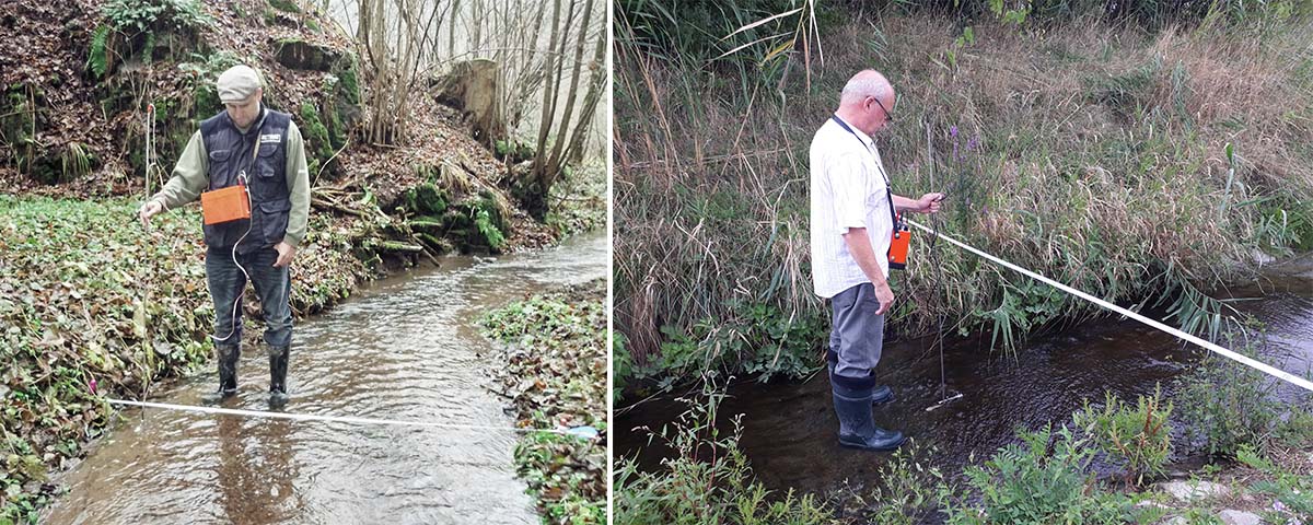 Water measurement within a SÚRAO (The Radioactive Waste Repository Authority) project