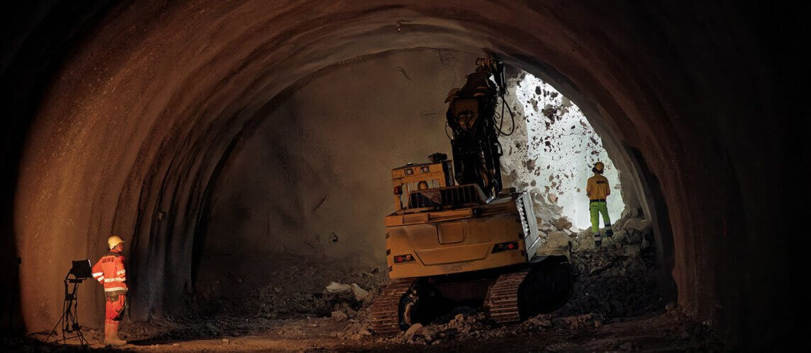 Proražení tunelové trouby tunelu Žabovřeská